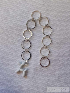 Balóno-psík bílý
